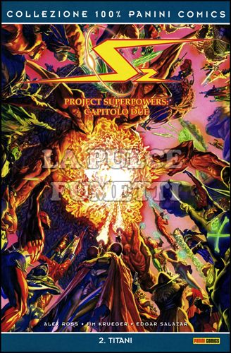 100% PANINI COMICS - PROJECT SUPERPOWERS CAPITOLO DUE 2: TITANI